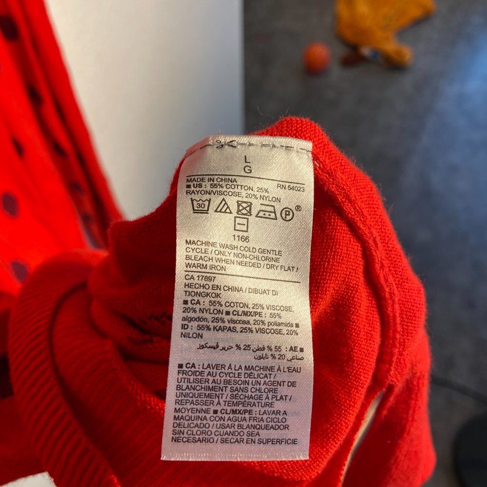 Old Navy polka dot sweater - Picture 4 of 4